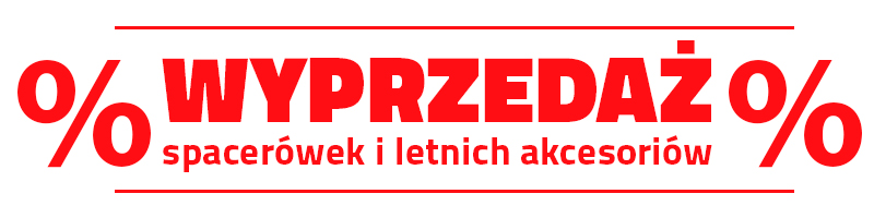 Sezonowa wyprzedaż wózków spacerowych i akcesoriów letnich w sklepach dziecięcych TOSIA.pl