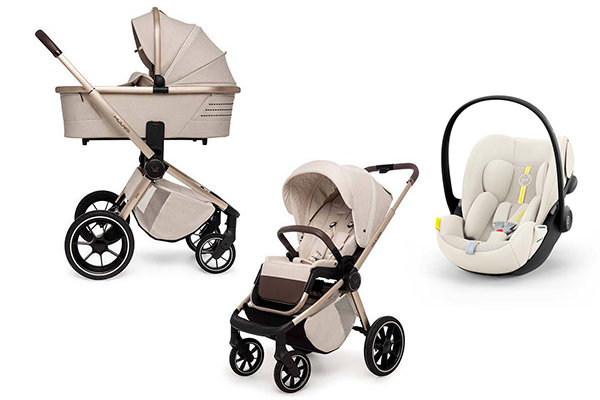 zestaw 3w1 wózek muuvo quick boho z fotelem cybex cloud g lub cybex cloud g plus