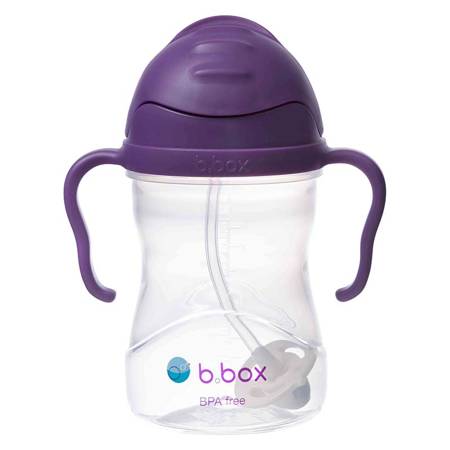 B.Box Bidon ze słomką 240 ml Grape