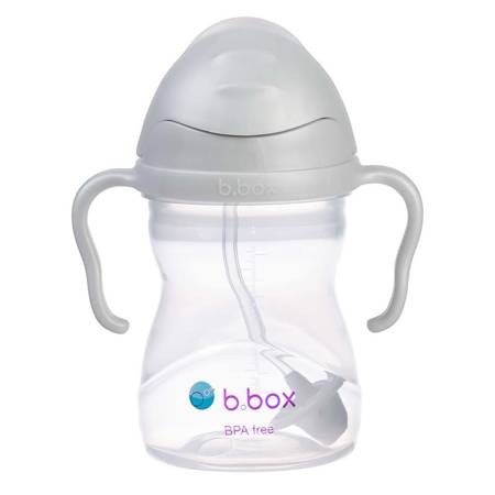 B.Box Bidon ze słomką 240 ml Grey