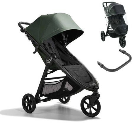 Baby Jogger City Mini GT 2 Zestaw z Folią i Pałąkiem