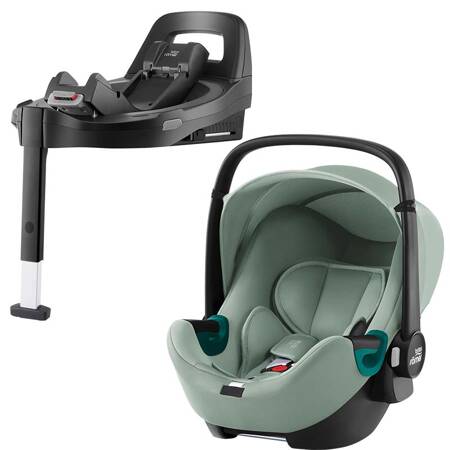 Britax Romer Baby Safe 3 i-Size Jade Green fotelik samochodowy z bazą Vario 5Z