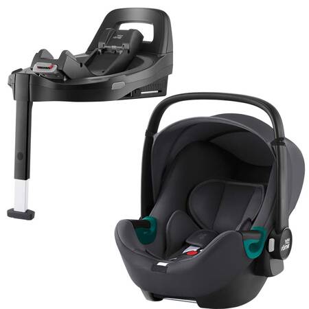 Britax Romer Baby Safe 3 i-Size Midnight Grey fotelik samochodowy z bazą Vario 5Z