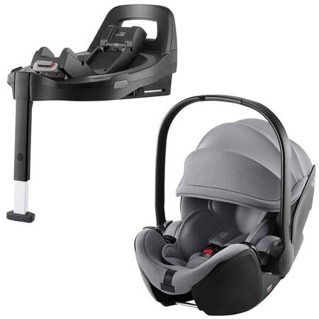 Britax Romer Baby-Safe Pro Frost Grey fotelik samochodowy z bazą Vario 5Z