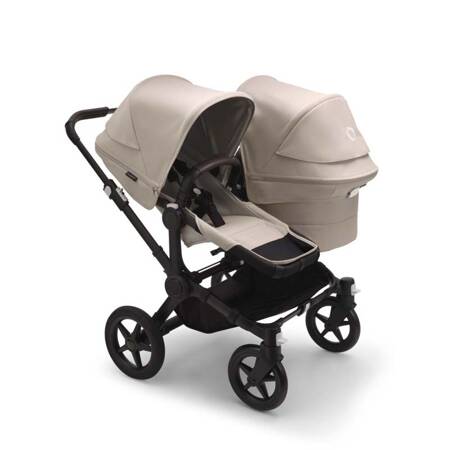 Bugaboo Donkey 5 Duo Black/Desert Taupe wózek 2w1 rok po roku