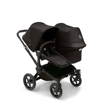 Bugaboo Donkey 5 Duo wózek 2w1 rok po roku rama Black/Midnight Black-Midnight Black