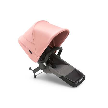 Bugaboo Donkey 5 zestaw Duo Komplet Grey Melange-Morning Pink