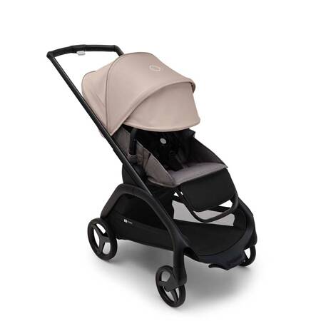 Bugaboo Dragonfly wózek spacerowy rama Black/Grey Melange-Desert Taupe