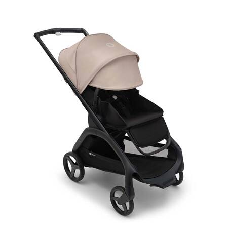 Bugaboo Dragonfly wózek spacerowy rama Black/Midnight Black-Desert Taupe