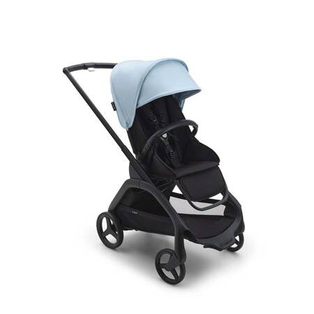 Bugaboo Dragonfly wózek spacerowy rama Black/Midnight Black-Skyline Blue