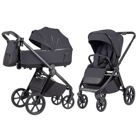 Carrello Omega Plus Meteor Grey wózek 2w1 głęboko-spacerowy 