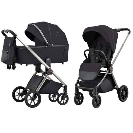 Carrello Ultra Night Black wózek głęboko-spacerowy 2w1 