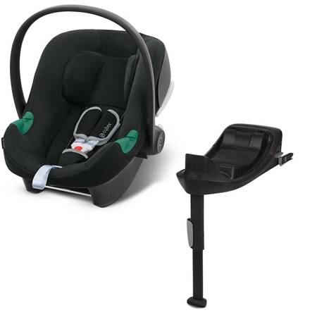 Cybex Aton B2 i-Size Volcano Black z Bazą One Fotelik samochodowy 0-13 kg 