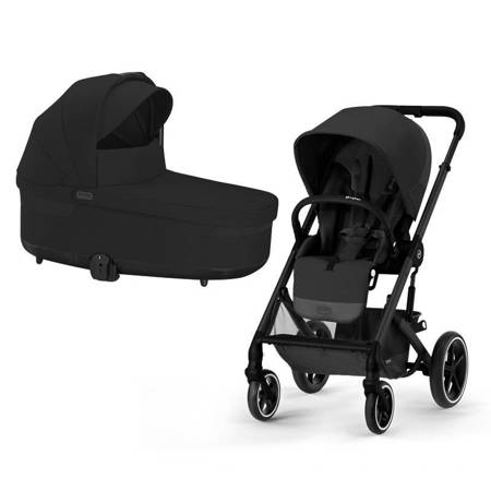 Cybex Balios S Lux Moon Black wózek 2w1 głęboko-spacerowy 