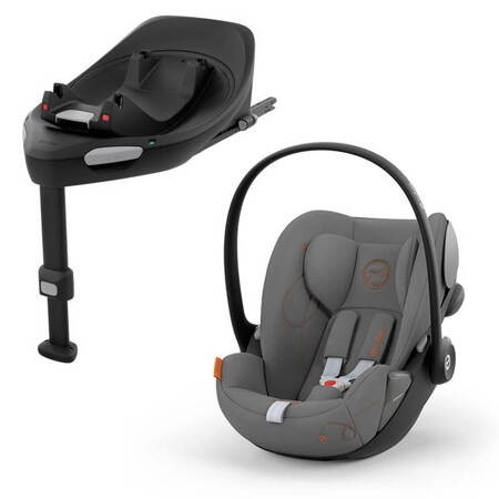 Cybex Cloud G i-Size Lava Grey fotelik z bazą G zestaw 0-13 kg