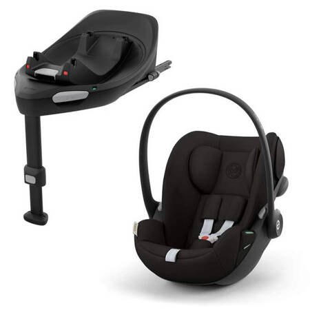 Cybex Cloud G i-Size Magic Black fotelik z bazą G zestaw 0-13 kg