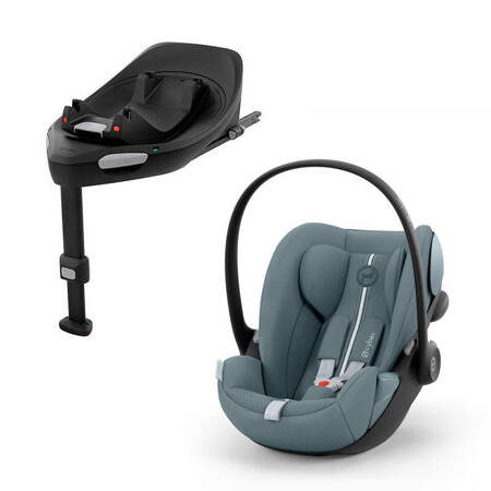 Cybex Cloud G i-Size Stormy Blue Plus fotelik z bazą G zestaw 0-13 kg