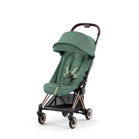 Cybex Coya Rosegold Leaf Green wózek spacerowy