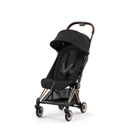 Cybex Coya Rosegold Sepia Black wózek spacerowy