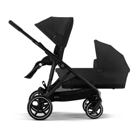 Cybex Gazelle S Moon Black wózek głęboko-spacerowy 2w1 