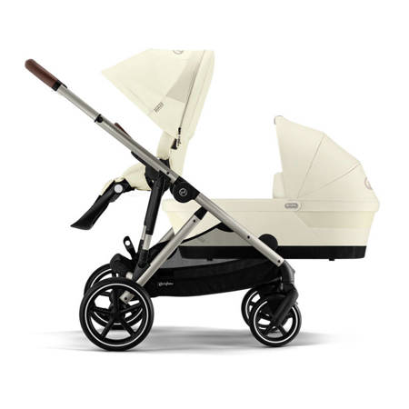 Cybex Gazelle S Seashell Beige wózek głęboko-spacerowy 2w1 