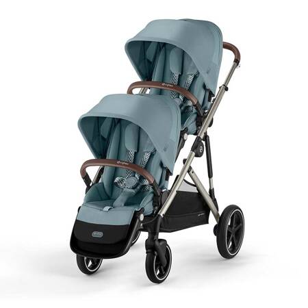 Cybex Gazelle S Sky Blue zestaw spacerowy z dodatkowym siedziskiem