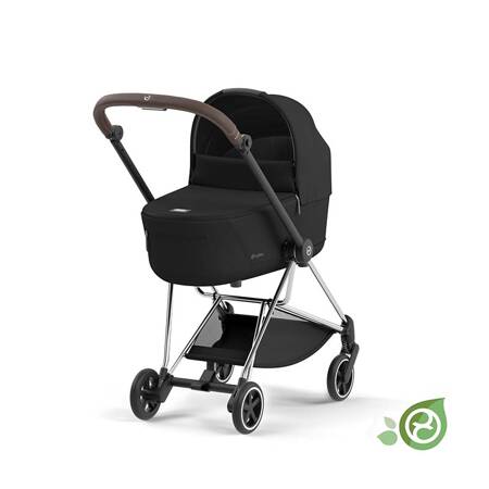 Cybex Mios Chrome Brown Conscious Onyx Black wózek głęboki