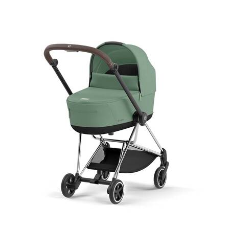 Cybex Mios Chrome Brown Leaf Green wózek głęboki