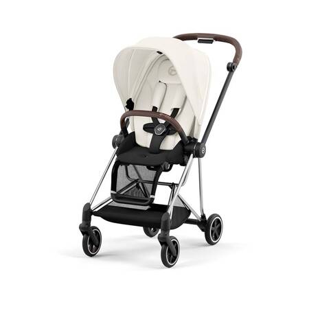 Cybex Mios Chrome Brown OFF WHITE wózek spacerowy