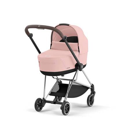 Cybex Mios Chrome Brown Peach Pink wózek głęboki