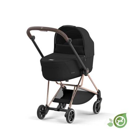 Cybex Mios Rosegold Conscious Onyx Black wózek głęboki