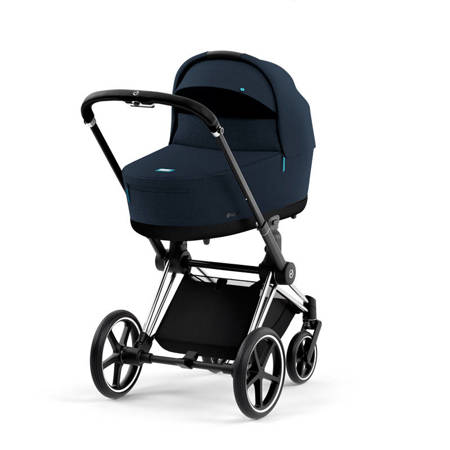 Cybex Priam 4.0 Chrome Black Midnight Blue Plus wózek głęboki