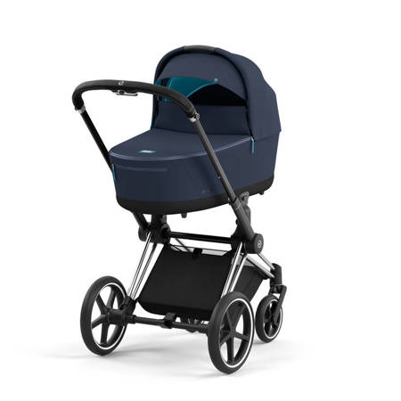 Cybex Priam 4.0 Chrome Black Nautical Blue wózek głęboki