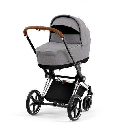 Cybex Priam 4.0 Chrome Brown Manhattan Grey Plus wózek głęboki