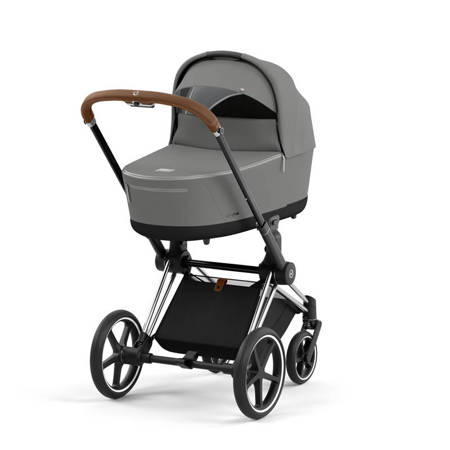 Cybex Priam 4.0 Chrome Brown Soho Grey wózek głęboki