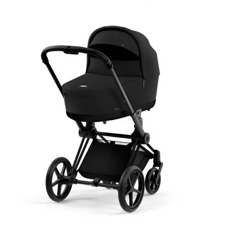 Cybex Priam 4.0 Matt Black Sturdast Black Plus wózek głęboki