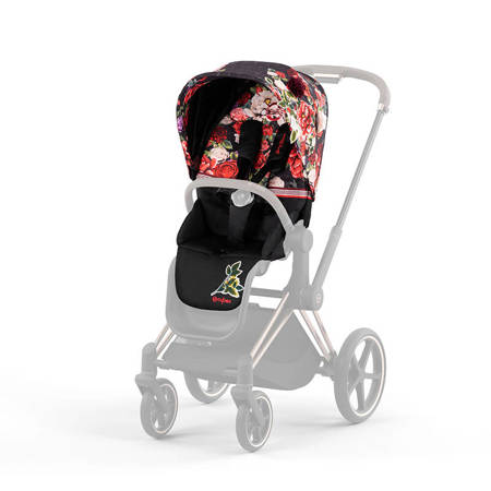 Cybex Priam 4.0 Tapicerka siedziska spacerowego Fashion Spring Blossom Dark