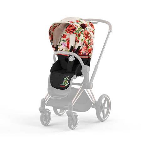 Cybex Priam 4.0 Tapicerka siedziska spacerowego Fashion Spring Blossom Light