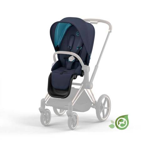 Cybex Priam 4.0 tapicerka siedziska Conscious Collection Dark Navy