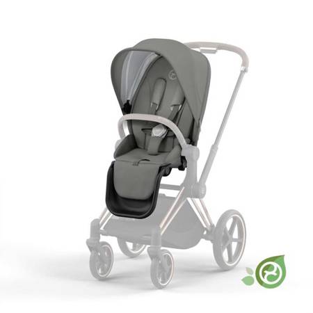 Cybex Priam 4.0 tapicerka siedziska Conscious Collection Pearl Grey