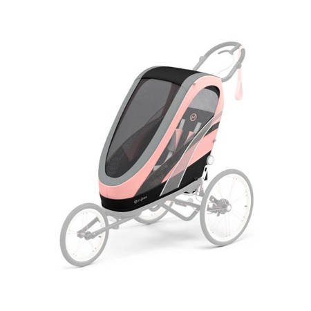 Cybex Zeno Siedzisko Silver Pink przyczepki do biegania