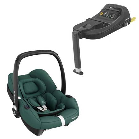 Maxi Cosi CabrioFix i-Size Essential Green fotelik z bazą zestaw 0-12 kg (45-75 cm)