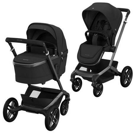 Maxi Cosi Fame Luxe Twillic Black wózek 2w1 głęboko-spacerowy