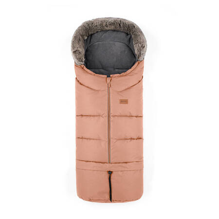 Petite&Mars Zimowy śpiworek Arctic 4w1 Pastel Peach